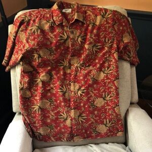 Vintage Silk men’s shirt sleeve shirt